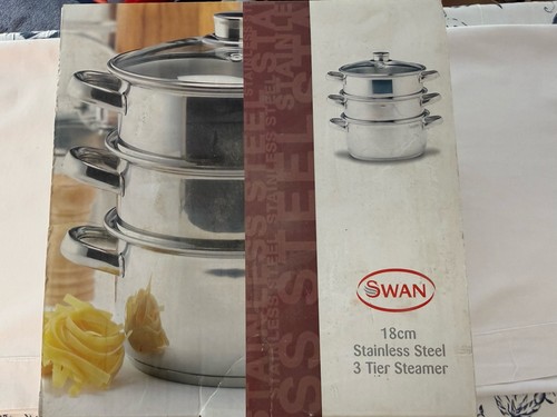 Swan 18cm stainless steel - swan, 3