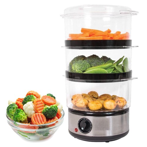 Food steamer electric - steamer, tier