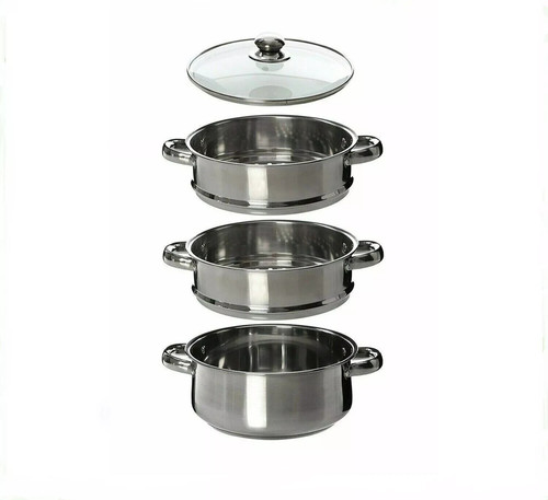22cm tier stainless steel - 22cm, 3