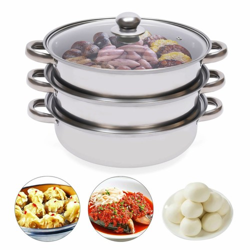 Steamer pot stainless steel - stainless,