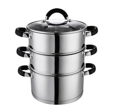 3 Tier Stainless Steel Steamer