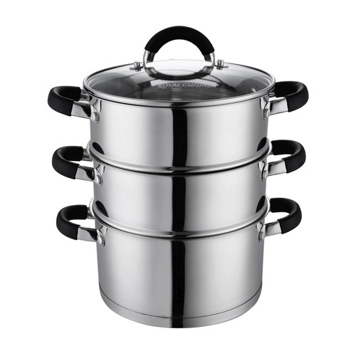 Tier stainless steel steamer - tier,