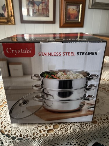 Stainless steel tier steamer - stainless,