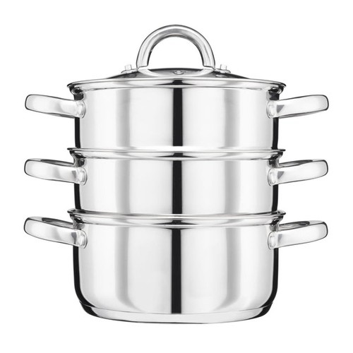 Stainless steel steamer pan - stainless,