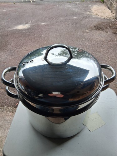 Stainless steel hob large food - steel,