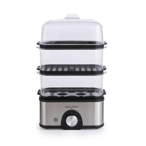 Salter tier food steamer - 3-tier,