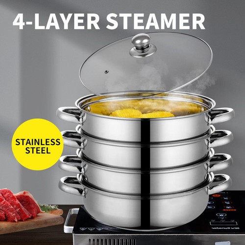 Tier stainless steel steamer - 4,