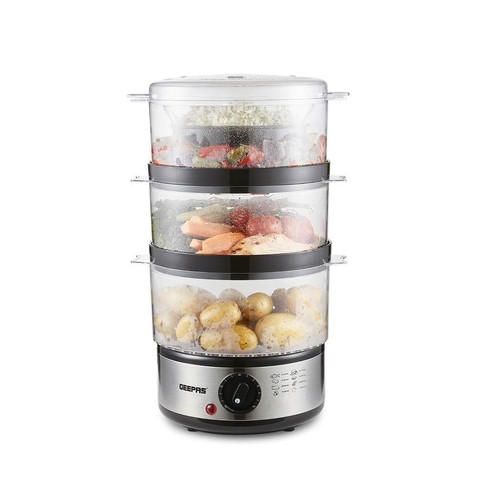 Geepas tier food steamer - geepas,