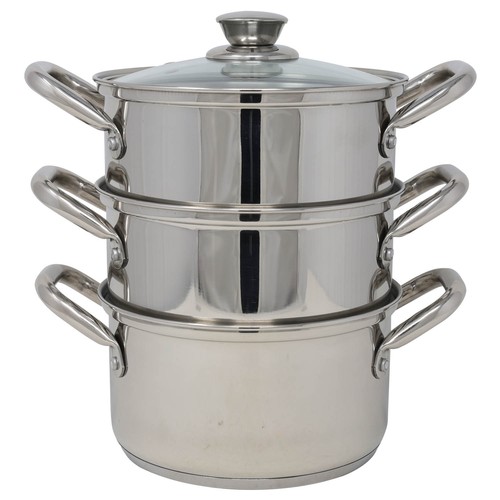 Steamer 20cm tier stainless - steamer,