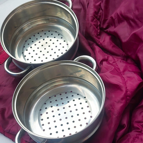 2xstainless steel steamer - 2xstainless,