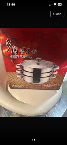 28cm stainless steel - 28cm,