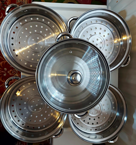 Stainless steel steamer - stainless,