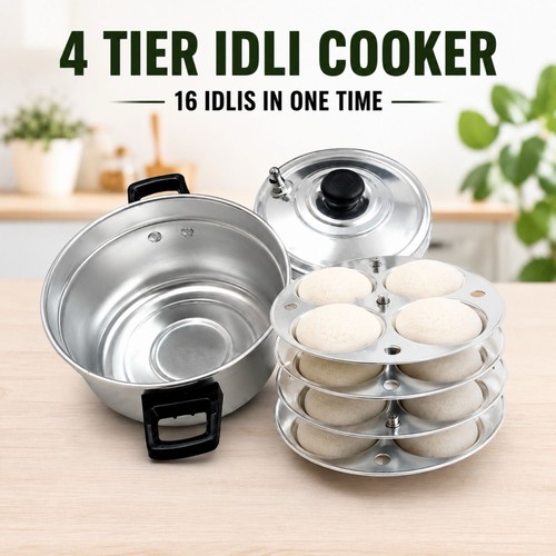 Madhu induction aluminium idli - induction,