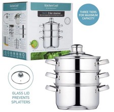 KitchenCraft 3 Food Steamer