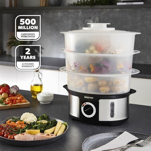 Geepas food steamer - geepas,