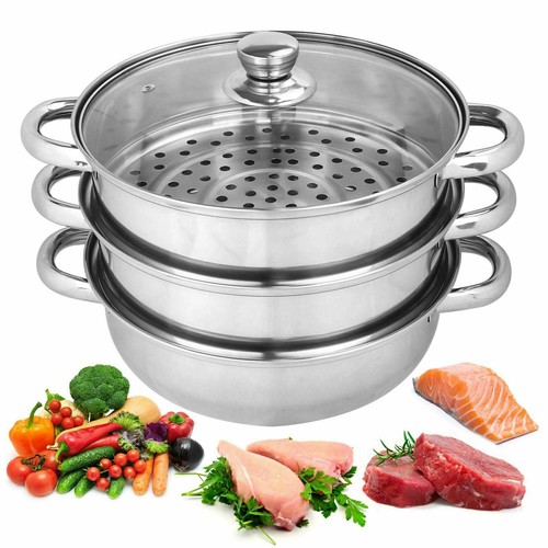 Tier vegetable steamer pan - vegetable,