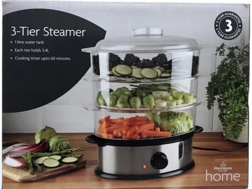 Nutmeg tier food steamer - food,