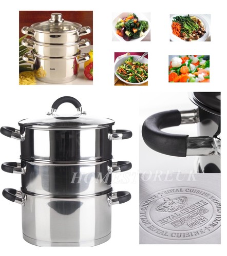 Three tier stainless - tier, steel