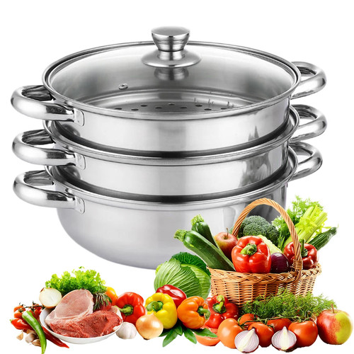 Tier steamer pot set - tier,