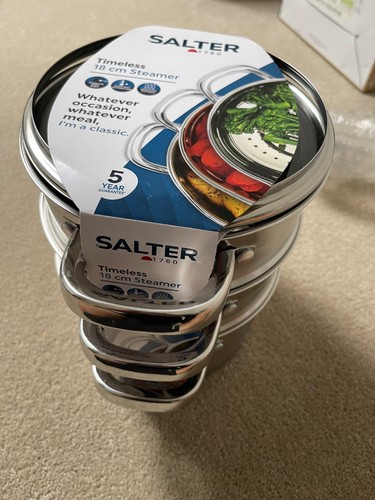 Salter timeless 18cm steamer - salter,