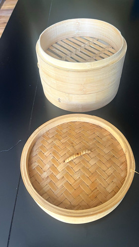 Tier bamboo steamer basket - bamboo,
